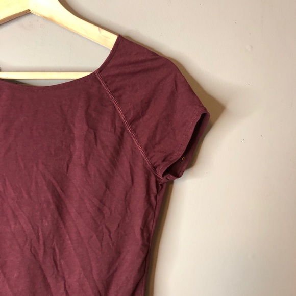 Free People Red BodySuit Small Low Back - Picture 4 of 9